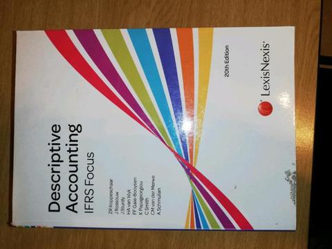 Descriptive Accounting 20th edition