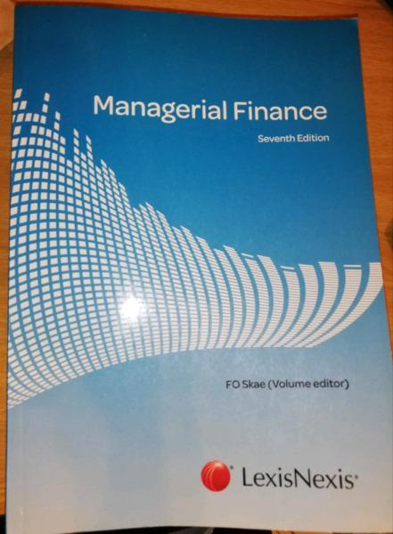 Managerial Finance 7th edition