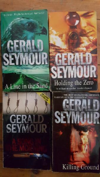 Gerald Seymour Books @ R10 each