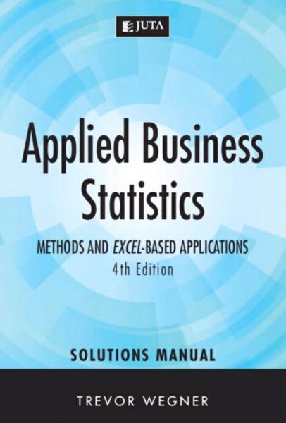 Applied Business Statistics 4e