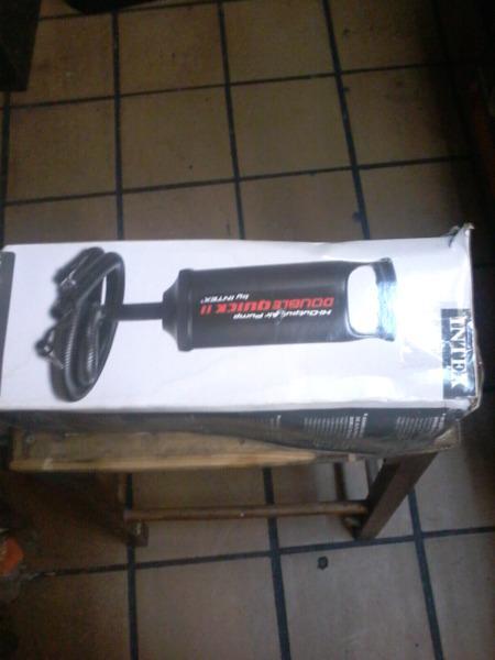 INTEX DOUBLE QUICK 2 AIR PUMP Brand New for sale