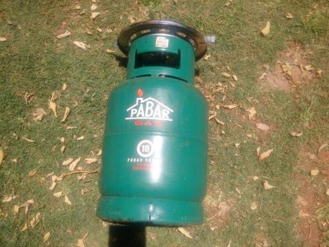 Gas bottle with cooker R350