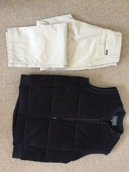 Men’s Chinos and Puffer Jacket