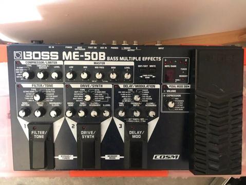 BOSS ME50B Bass pedal