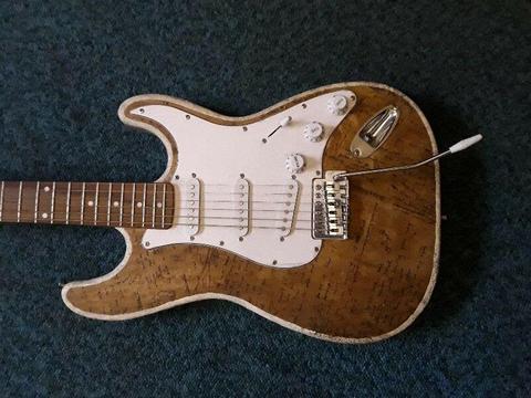 Stratocaster shape electric guitar