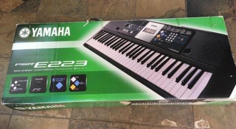 Yamaha keyboard. PSR-E223