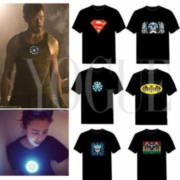 December promotion ...LED USB rechargeable light-up T-shirt - its sound activated...perfect gift