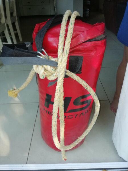 Punching Bag with rope to hang