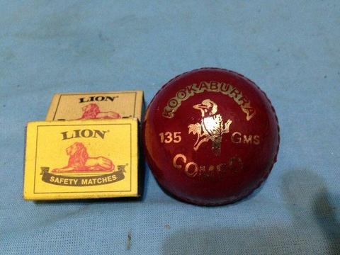R40.00 … Kookaburra Junior Cricket Ball. 135gms. Condition: As New. 3 Available