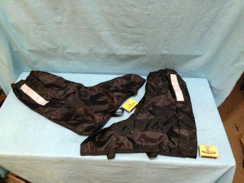 R50.00 … A Pair Of Assault Bikers Wet Weather Boot Covers. Size: XL. Condition As New