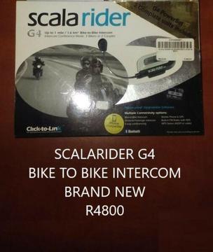 Bike to Bike Intercom ScalaRider G4