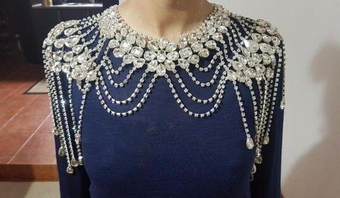 Bridal shoulder necklace