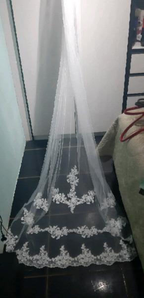 Cathedral veils 3Mts long