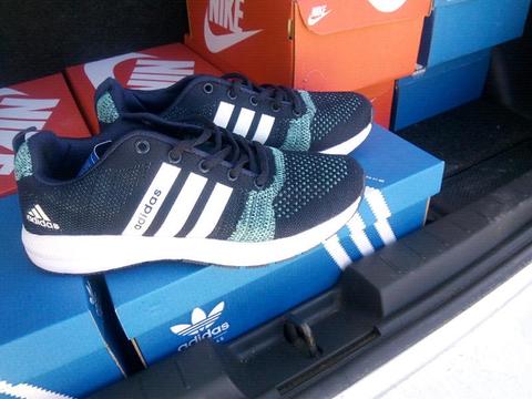 Adidas blue runners