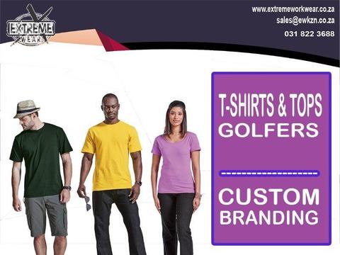 Custom Branded T-Shirts And Golf Shirts