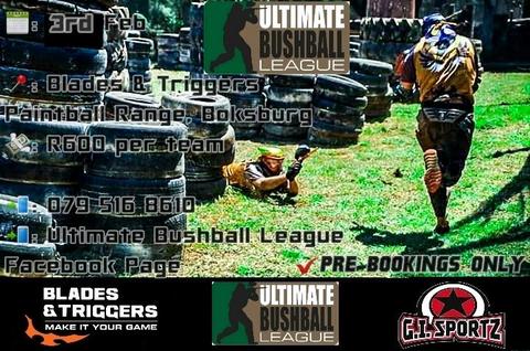 Paintball Event- Ultimate Bushball League