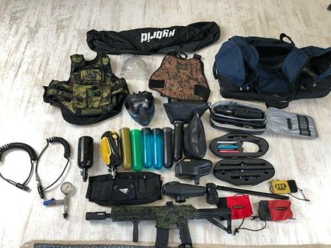 BT TM-15 paint ball gun + many accessories OR swap for DJI Mavic Air fly more combo