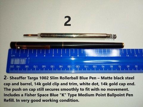SHEAFFER TARGA 1002 Slim BP Pen Set
