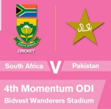 Pink day ODI tickets FOR SALE