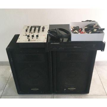 Phonic House Amplifier Mixer NEGOTIABLE