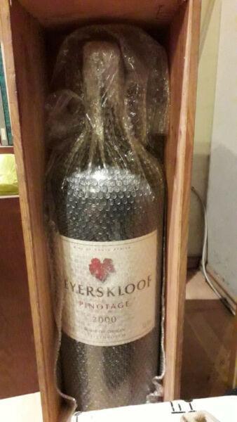 Sealed Beyerskloof 18liter wine bottle