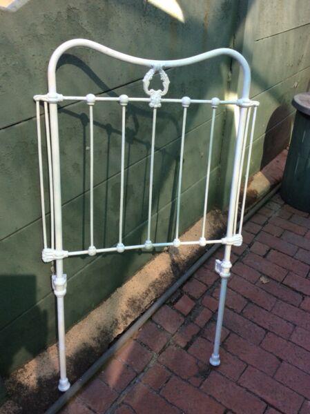 A Wrought Iron Piece of a Victorian Cot