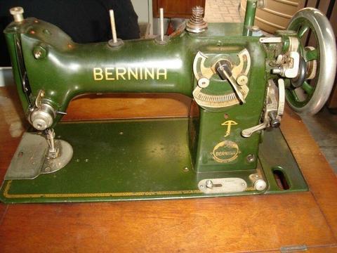 Vintage (1942) Bernina Sewing machine in cabinet for sale