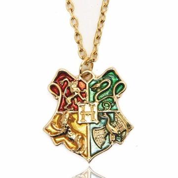 Harry Potter Hogwarts Crest Necklace for Sale