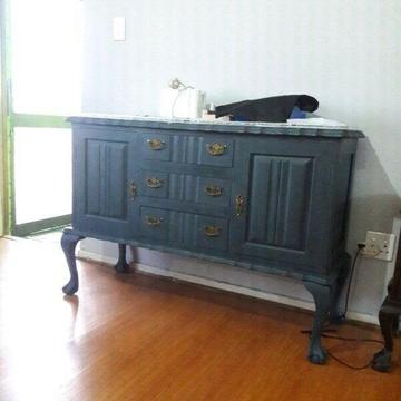 Sideboard Ball and claw 1350 long x 470 wide 900 high