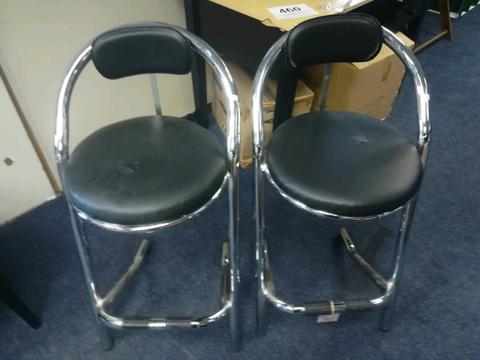 2 Zoey bar chairs for sale