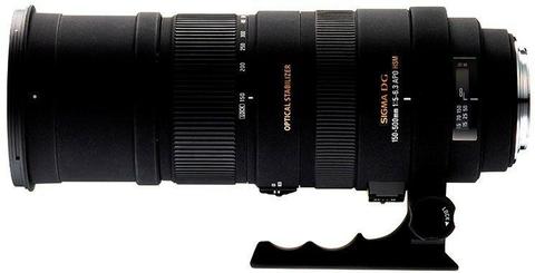 Sigma 150 - 500mm F5 -6.3 APO DG OS HSM Lens Canon Mount