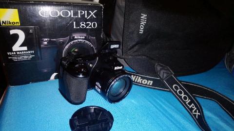 Nikon coolpix L820