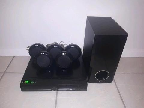 LG home theater system