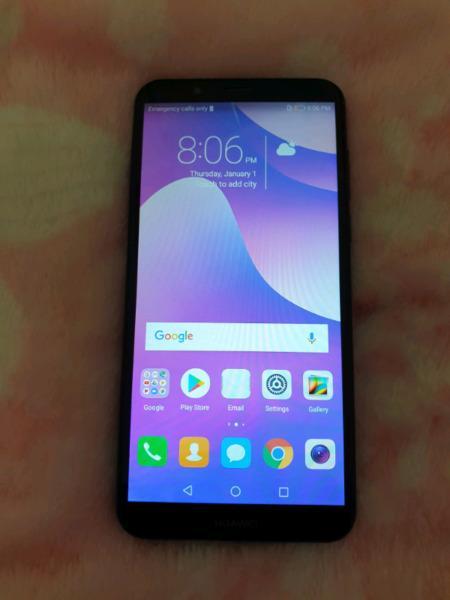 Huawei Y7 2018 edition with finger Prints