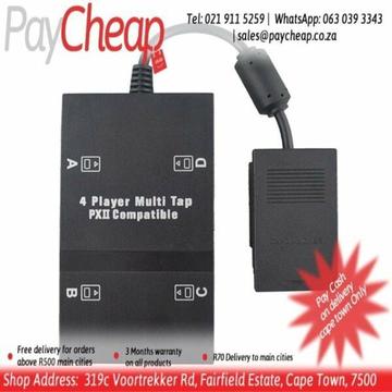 4 Players Multi-tap Multitap Controller Adapter for Sony PlayStation 2 PS2