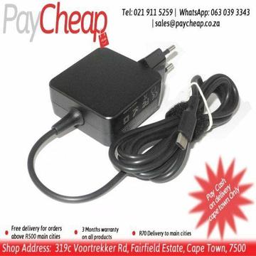 Laptop Adapter Tablet Battery Charger 3.1 USB-C Type-C 20V 2.25A for Lenovo ThinkPad X1 Tablet SA10E