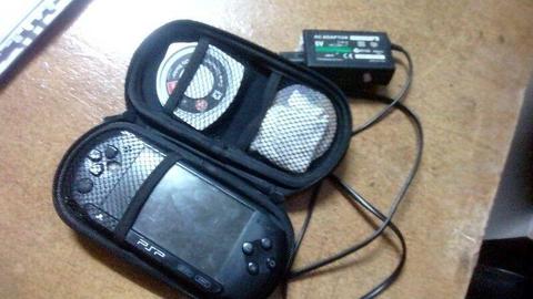 PSP with accessories