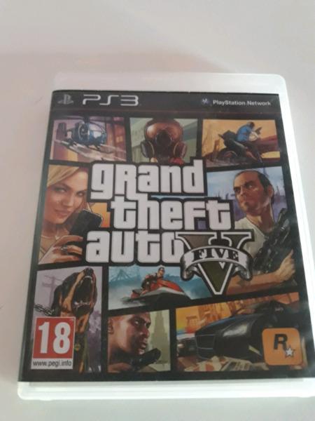 PS3 GTA 5 MINT CONDITION