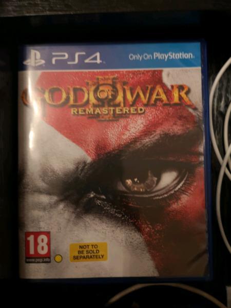 God of war remastered ps4