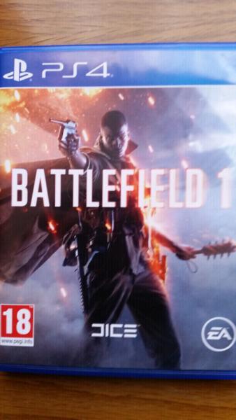 Battlefield 1 PS4 a very good condition