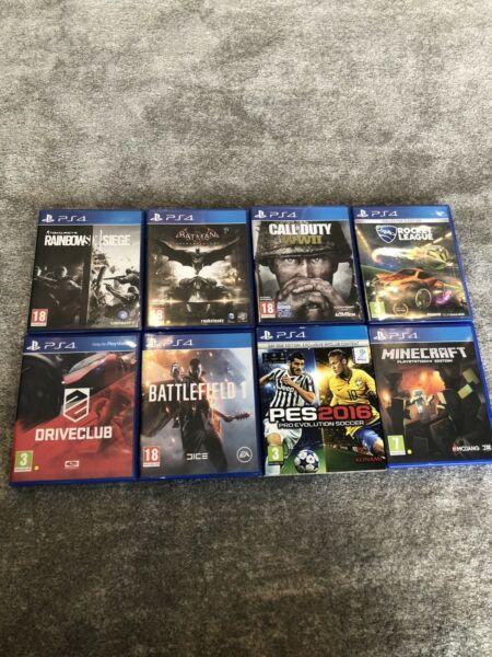 8 PS4 Games