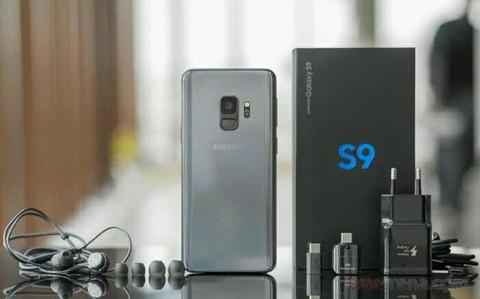 SAMSUNG GALAXY S9 64GB TITANIUM GREY IN THE BOX ( TRADE INS WELCOME)