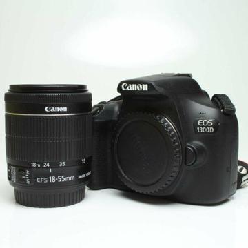 Canon 1300D 18mp camera FULL HD video with 18-55mm IS lens