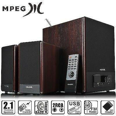 New MicroLab FC530U , 2.1 Subwoofer Speakers with Card Reader USB FM R 1,890