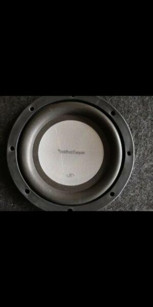 Rockford punch P1 8 "sub with ported box... BARGAIN!!!