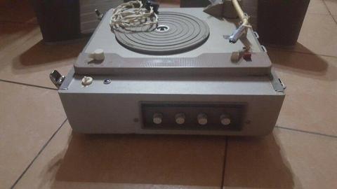 RARE Phillips antique portable stereo