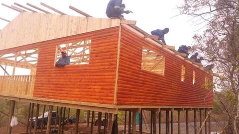 Wendy house and log cabin for sale