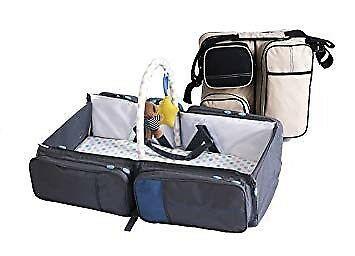 2-in-1 Baby travel bag and bed
