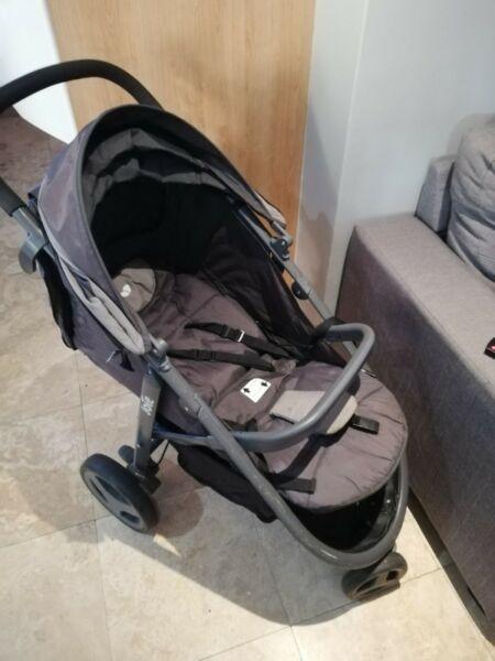 Joie pram and baby seat