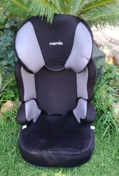 Unisex Nania Befix SP Black & Dark Grey Booster Seat